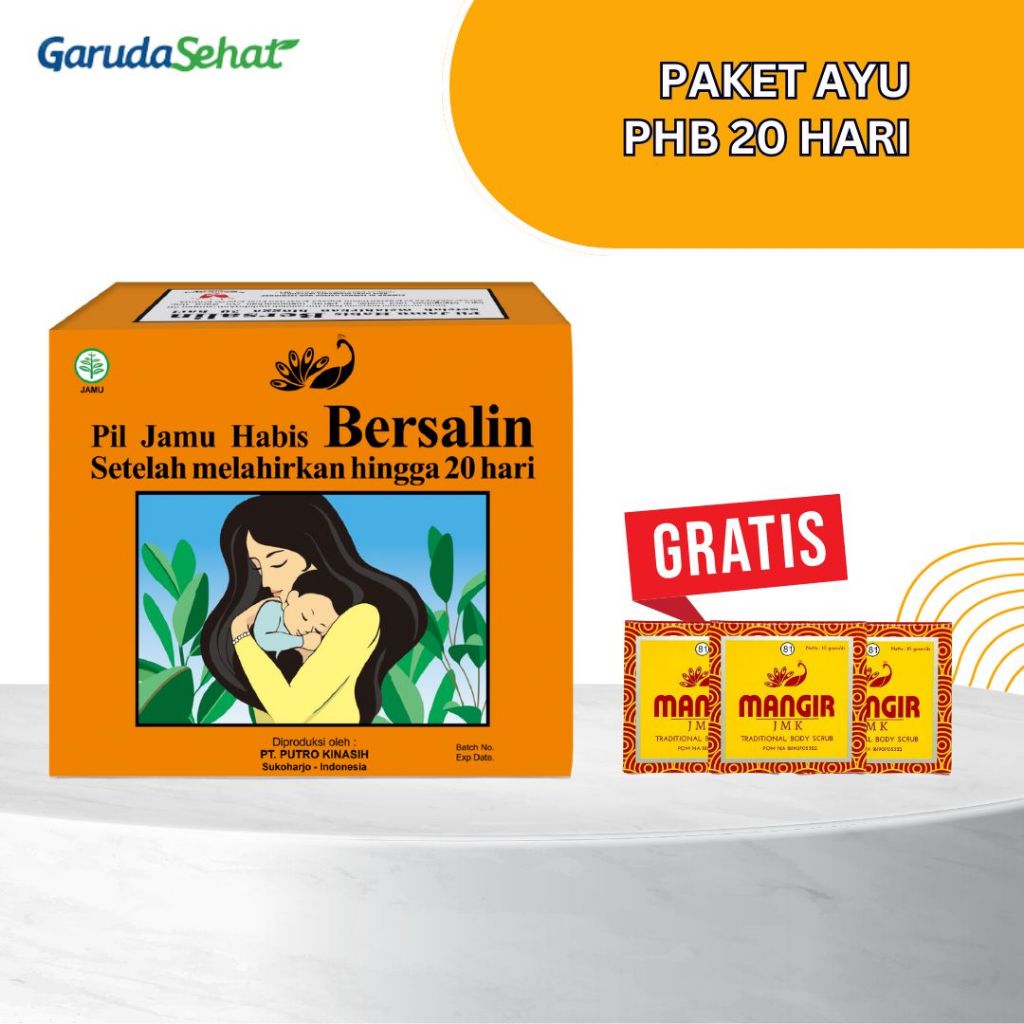 

PAKET AYU PIL HABIS BERSALIN 20 HARI