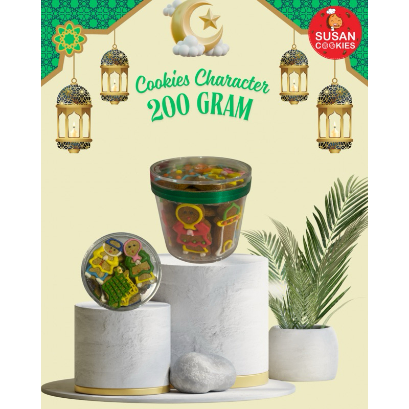 

Cookies Character Special Ramadhan 200 gram - JABODETABEK ONLY
