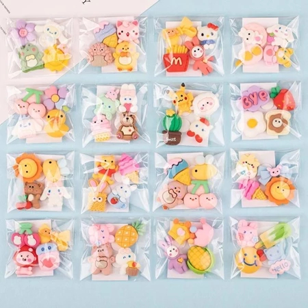 STICKER KARTUN 3D BOTOL TUMBLER TEMPEL MOTIF LUCU VIRAL SERBAGUNA BAHAN KARET RANDOM