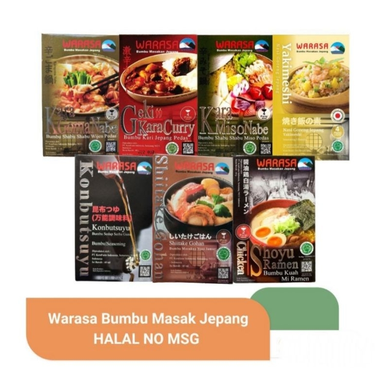

WARASA BUMBU MASAKAN JEPANG