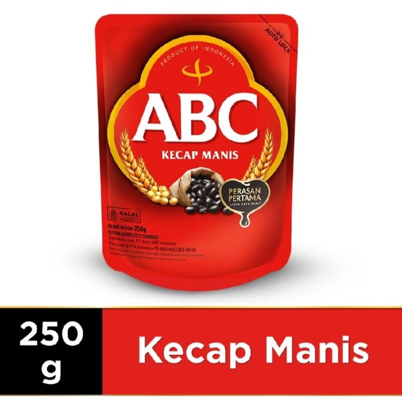 

Kecap manis ABC 250gr