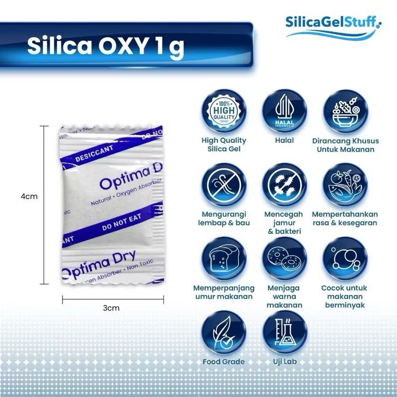 

SILICA GEL OXY FOOD GRADE