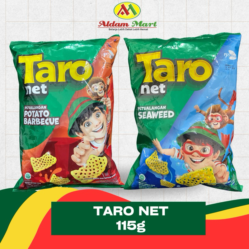 

A.M/ TARO Net 115g Petualangan Seaweed & Potato Barbecue