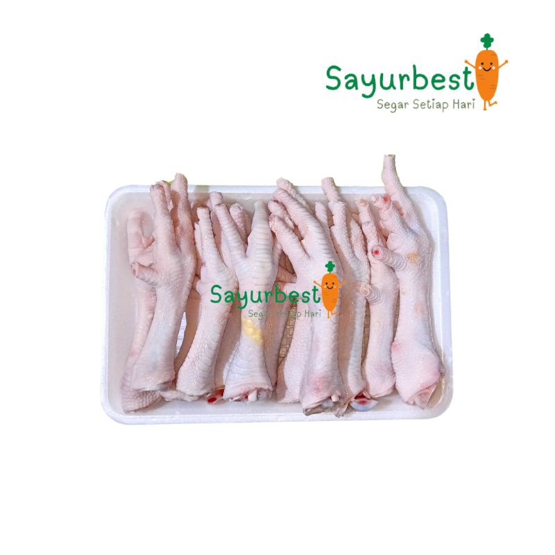 

(PO KIRIM BESOK) Ceker Ayam 500gram Fresh