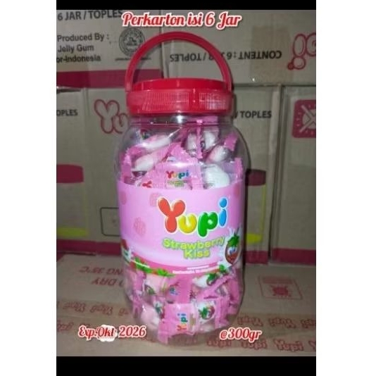 

Permen YUPI Kemasan Jar @300gram