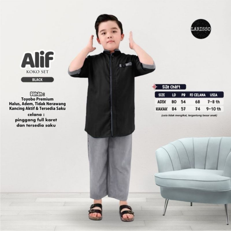 KOKO ANAK ALIF SET KIDS