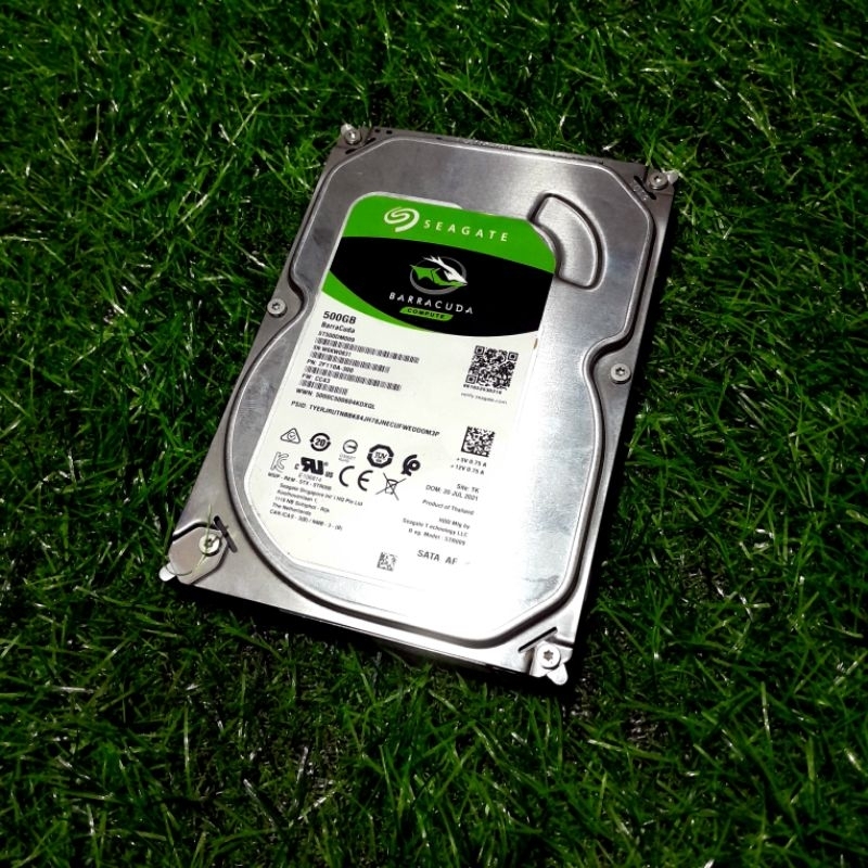 HDD Internal Seagate Barracuda 500GB Second Hidup Normal Siap Pakai
