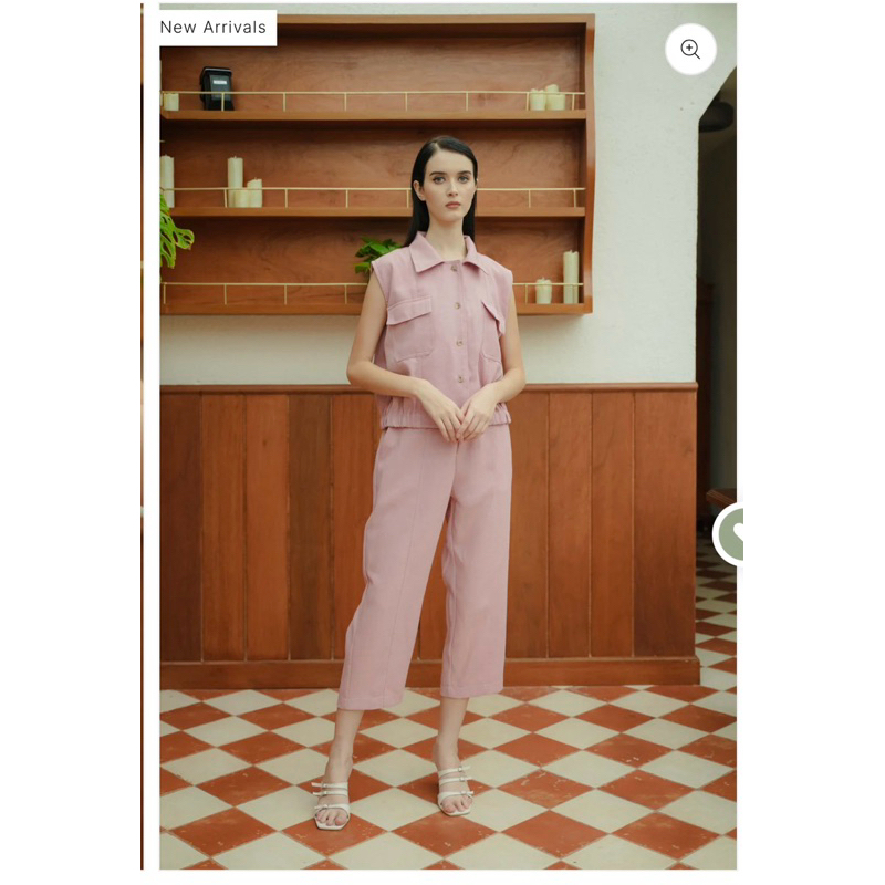 Maven - Preloved Long Katia Pants in Pink