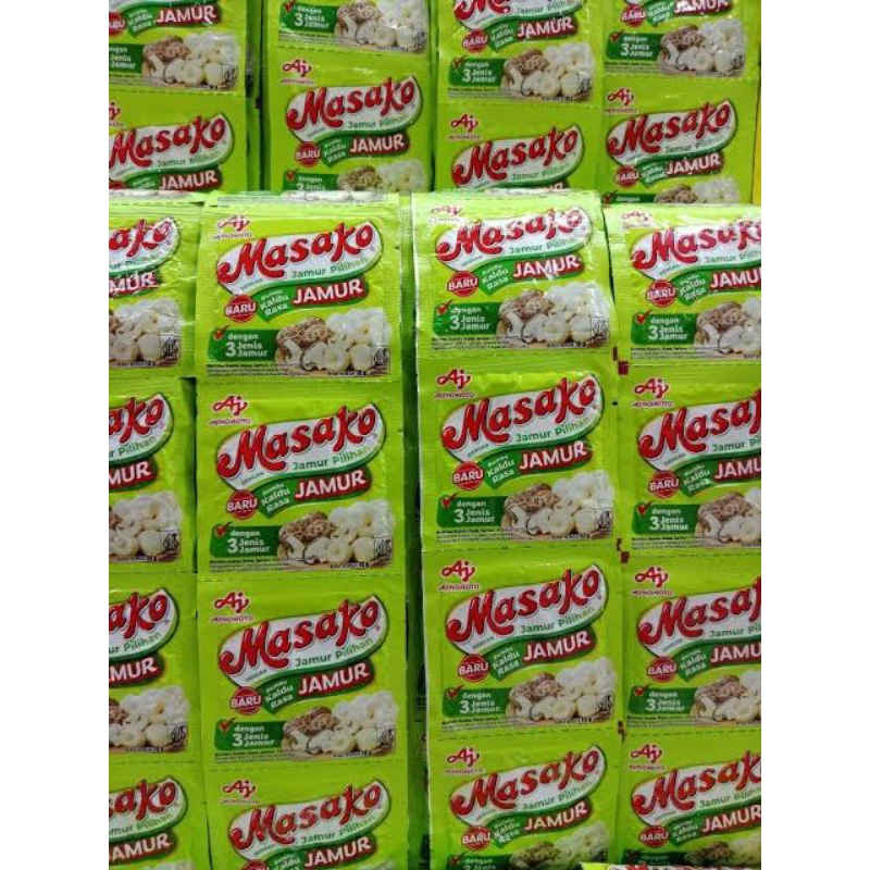 

Masako Kaldu Jamur 1 renceng isi 12pcs