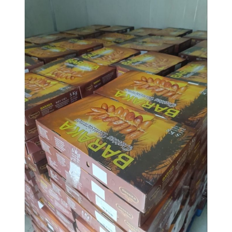 

Kurma Tunis Tangkai Barakah Ukuran 5KG Kualitas Terbaik - Makanan Segar - Frozen, Zuriat