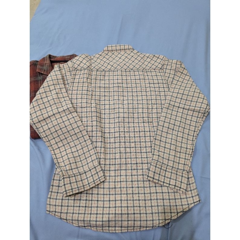 kemeja flanel luca man & levis