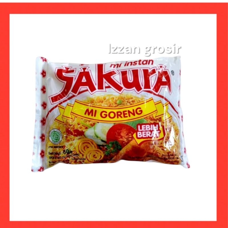 

mie sakura Goreng 60gr / Mie Satuan