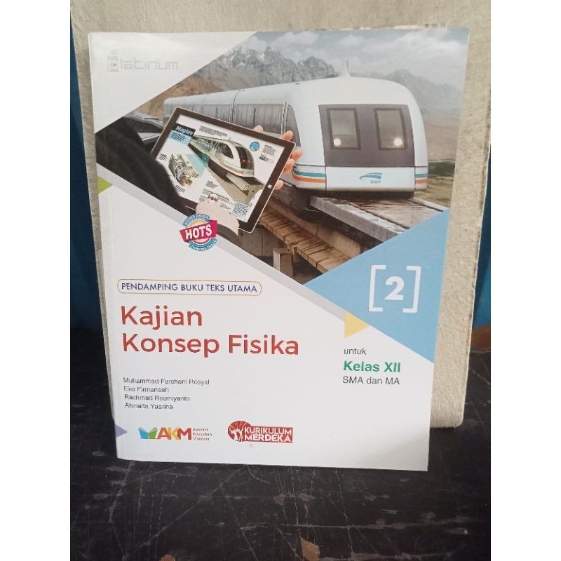 buku kajian konsep fisika kelas 2/11 SMA platinum