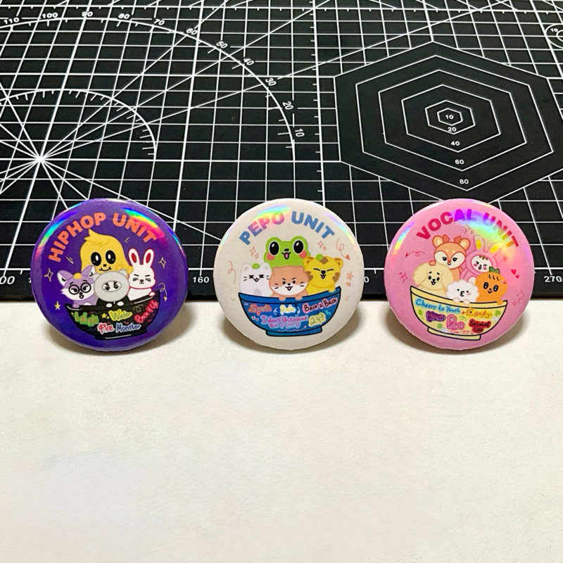 Pin Button Seventeen K-pop Unit | Badge Pin Miniteen Seventeen Lucu