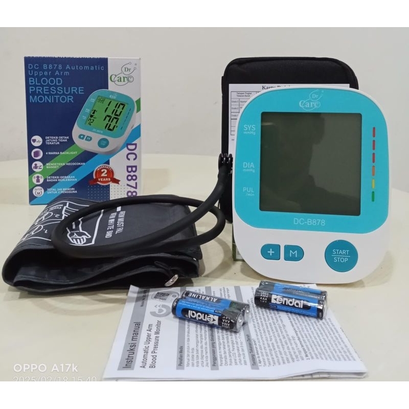 Tensimeter Digital Dr.Care DC B878 / Alat Ukur Tekanan Darah,tensi Darah Dr.Care DC B878