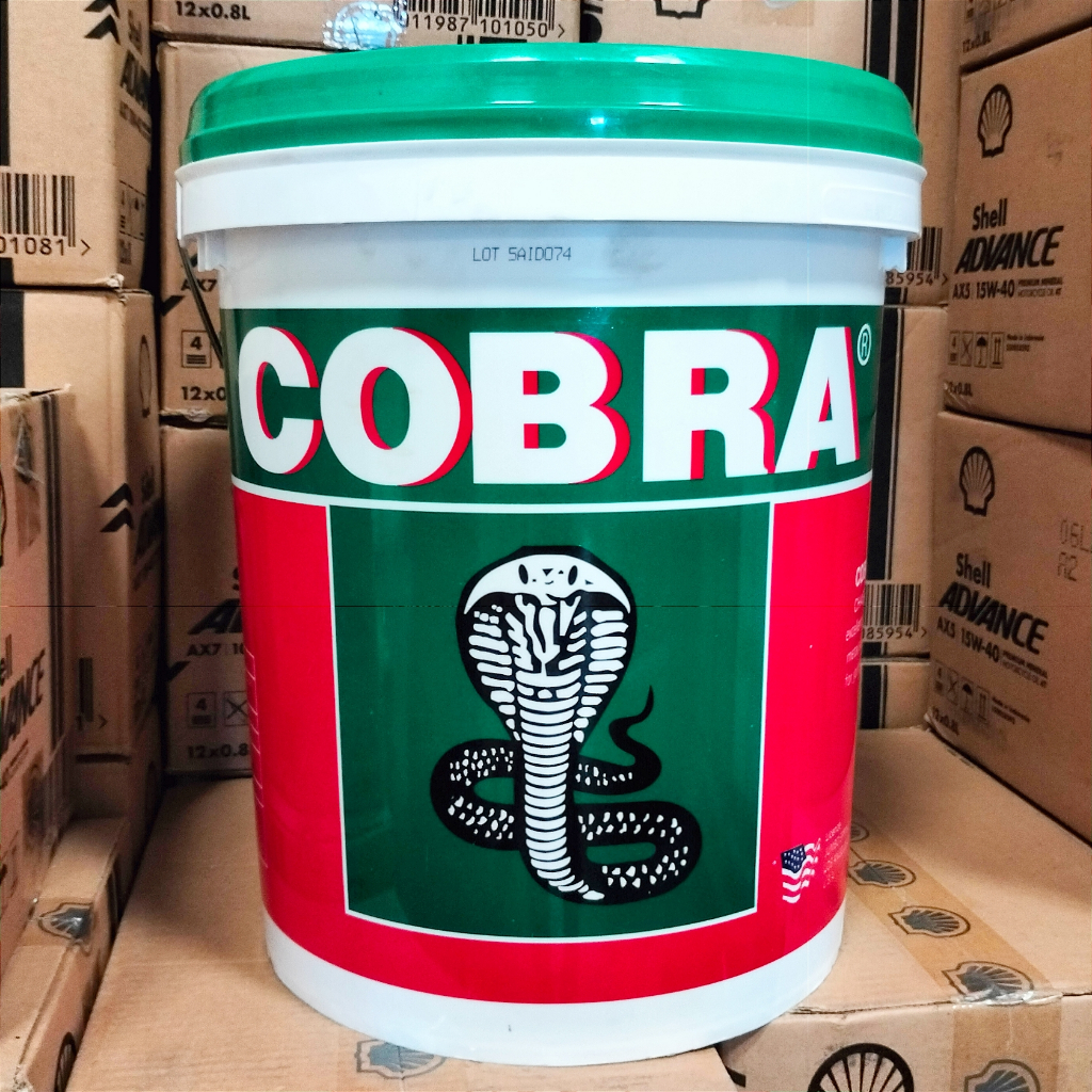 CHASSIS GREASE / GEMUK / STEMPET COBRA NLGI-3  HIJAU 15 KG