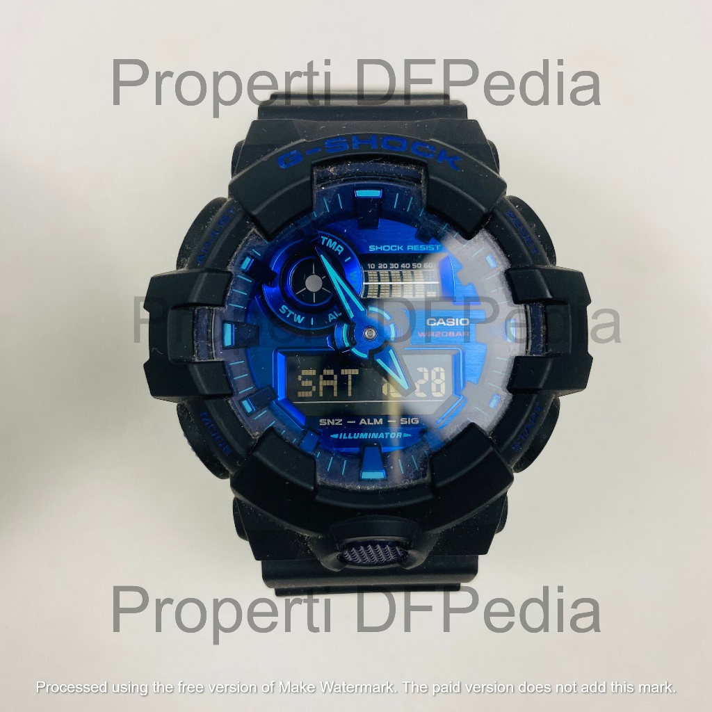 Jam Tangan Digital Analog G-Shock GA-700VB Preloved