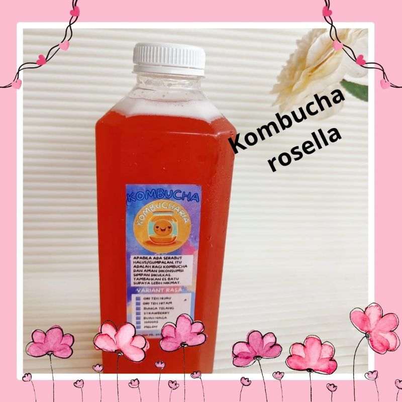 

kombucha Rosella 1 liter