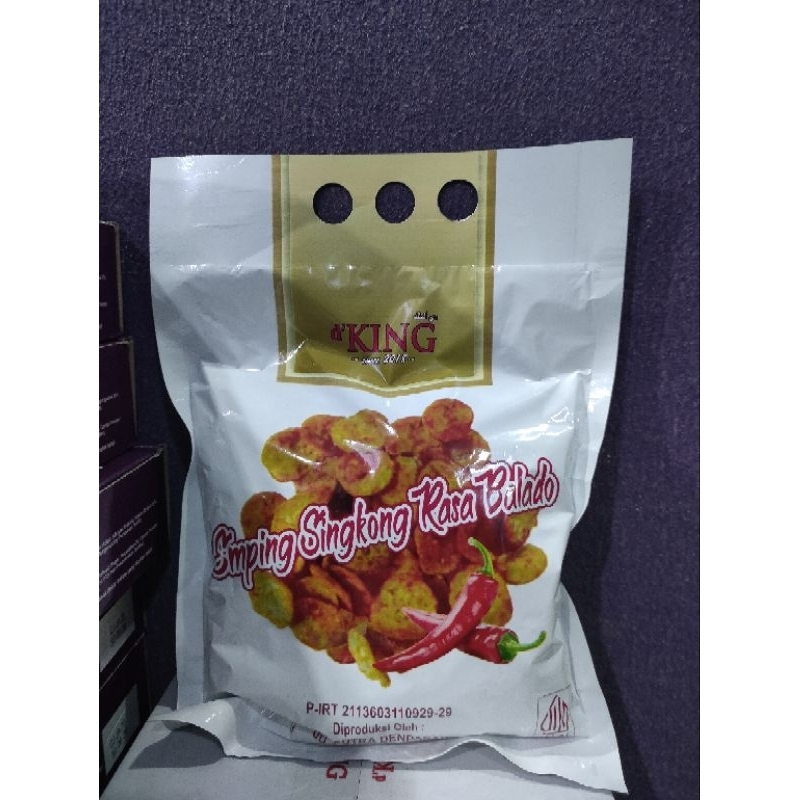 

1 Kantong (200gr) Emping Singkong Rasa Balado D'king