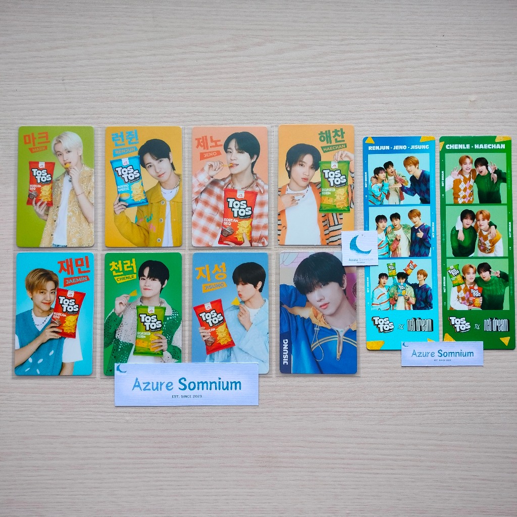 

Photocard & Photostrip Official NCT DREAM X TOS TOS / Limited Edition / Official / Original
