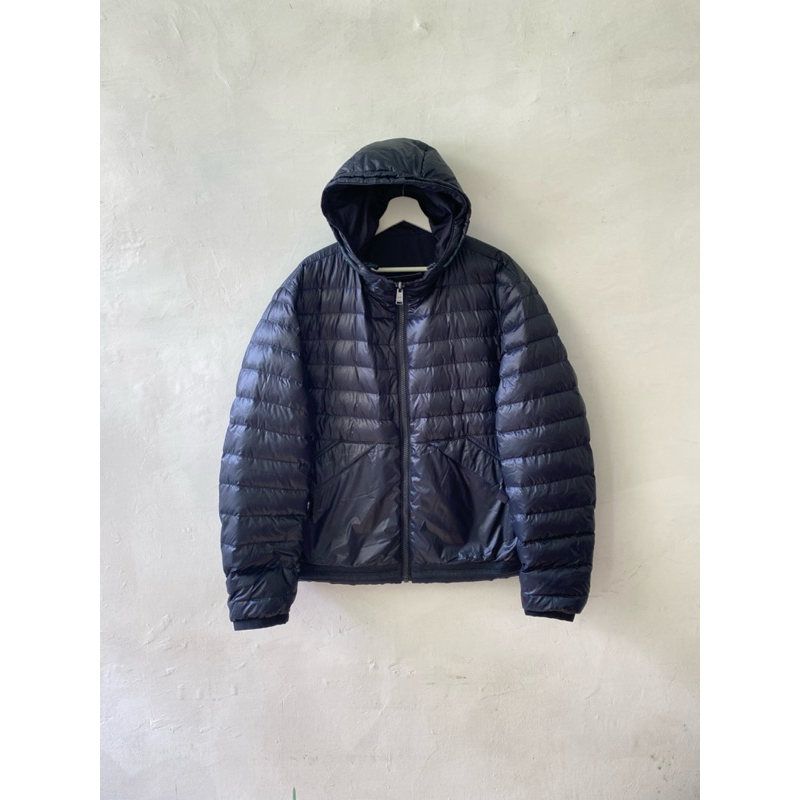 JACKET PRIA HUGO BOSS HOODIE REVERSAIBLE NAVY ORIGINAL AUTHENTIC