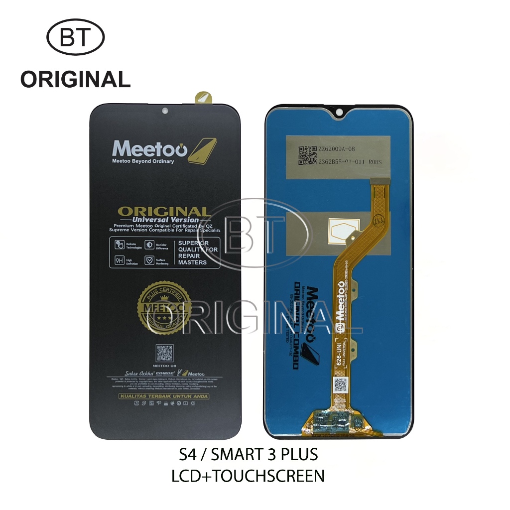 LCD INFINIX S4 X626 X626B -  SMART 3 PLUS X627 - ORIGINAL MEETOO