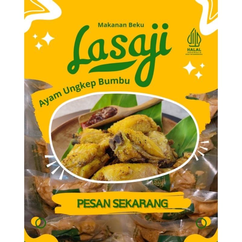

LASAJI | AYAM UNGKEP Bumbu Kuning