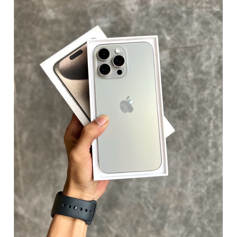 IPHONE 15 PROMAX NATURAL TITANIUM
