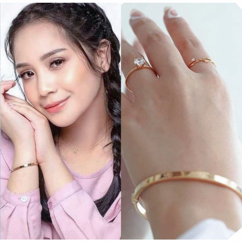 gelang Nagita gelang titanium produk ori