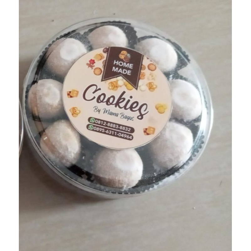 

kue putri salju toples.500 gram