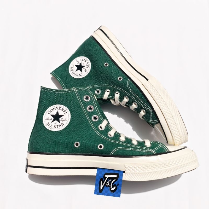 Converse Chuck 70 70s Seasonal Bold Fresh Color Hi Green Envy Midnight Clover