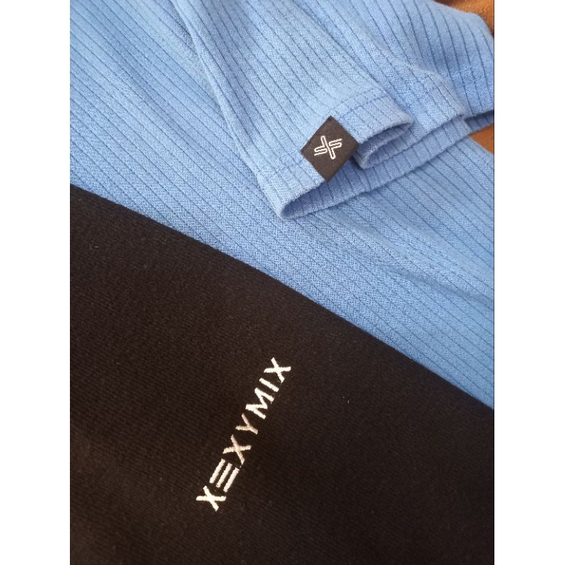 XEXYMIX KNIT ONE SET FLARED CUTBRAY