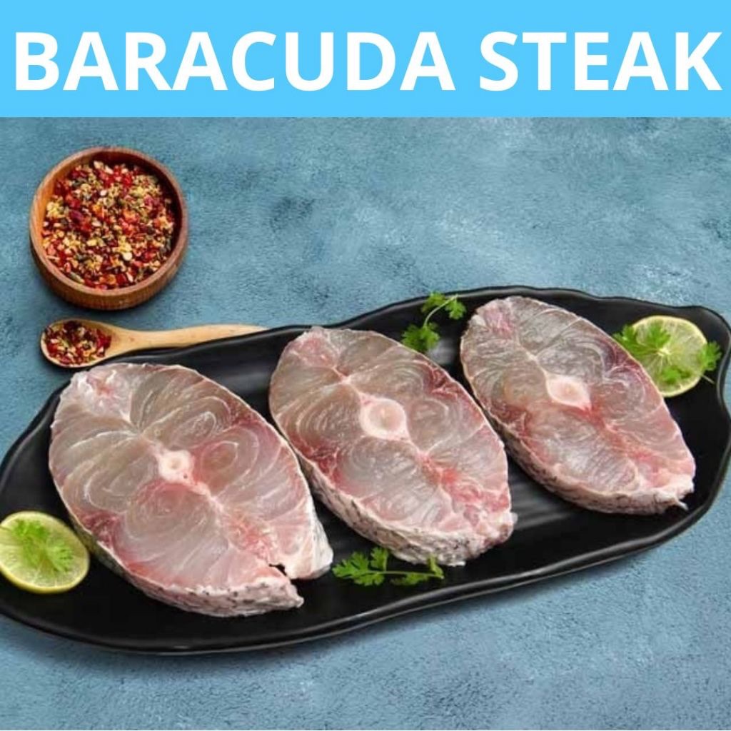 

Ikan Baracuda super potongan Steak 500g