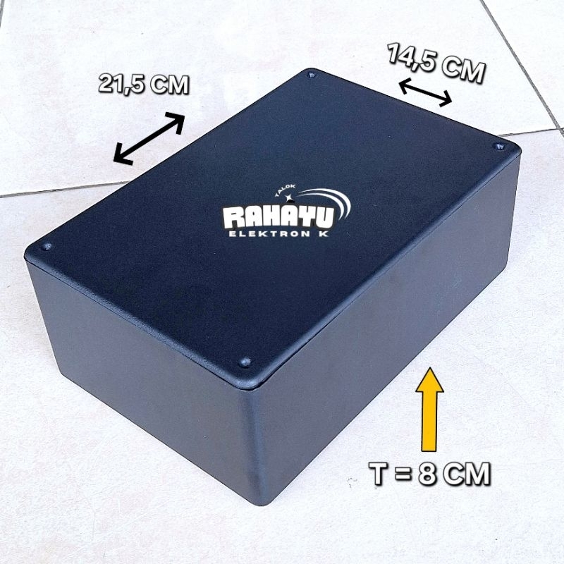 BOX KOTAK KX 7 / BOX PLASTIK HITAM X7