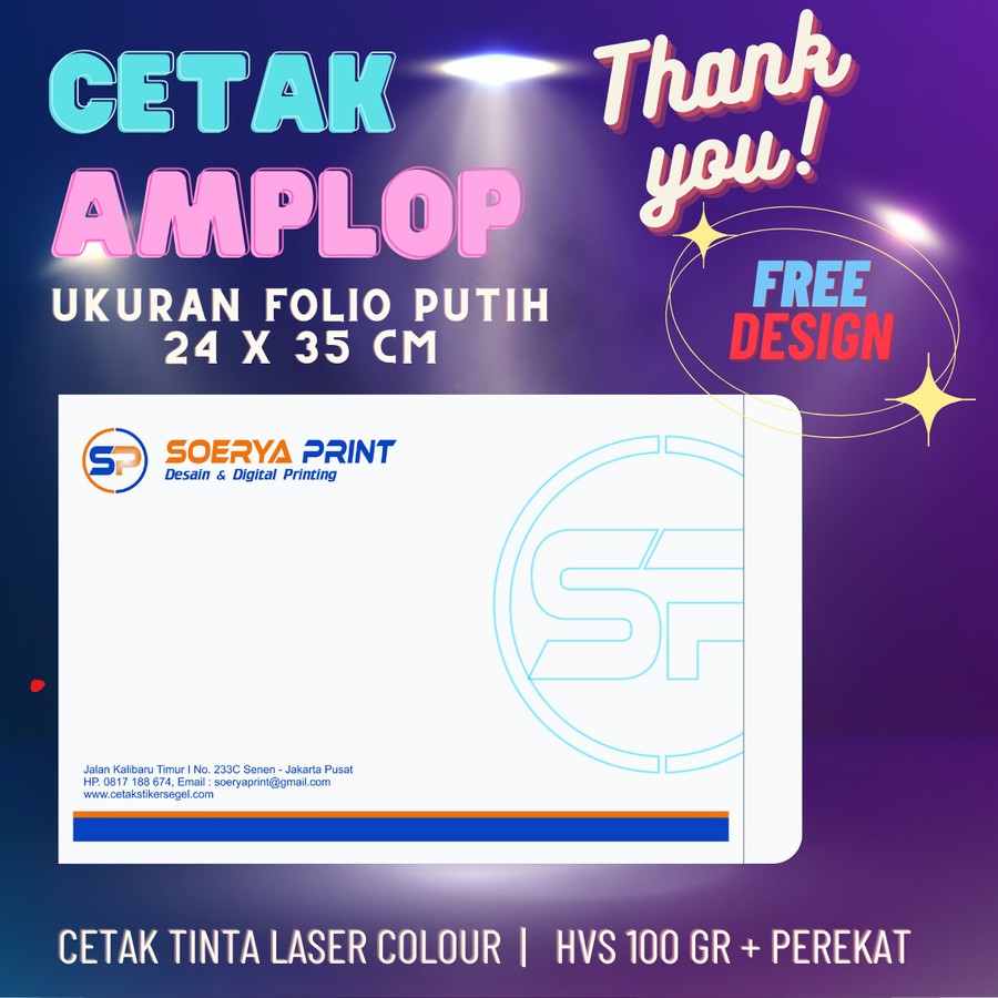 

Cetak Amplop Map Folio Custom