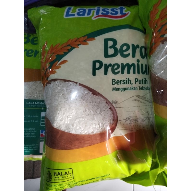 

beras premium larisst 2,5 kg