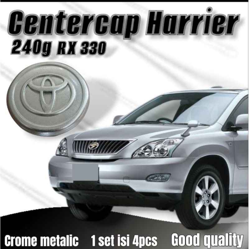 Centercap Wheeldop Dop Tutup As Roda Velg Original R15 R16 R17 Toyota Alphard Harrier 240g Innova Le