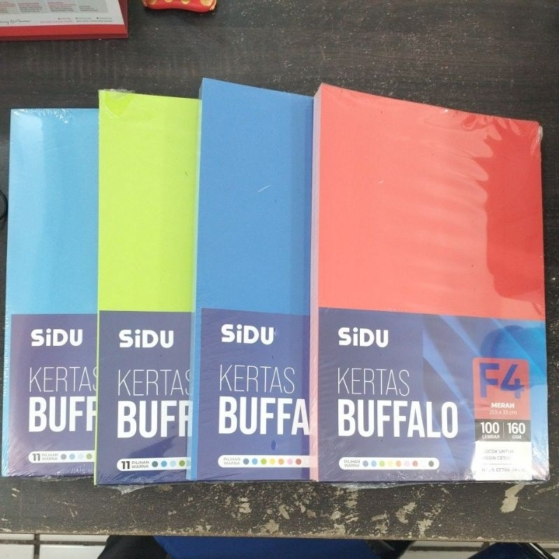 

Kertas Buffalo Folio / Cover Jilid Sidu