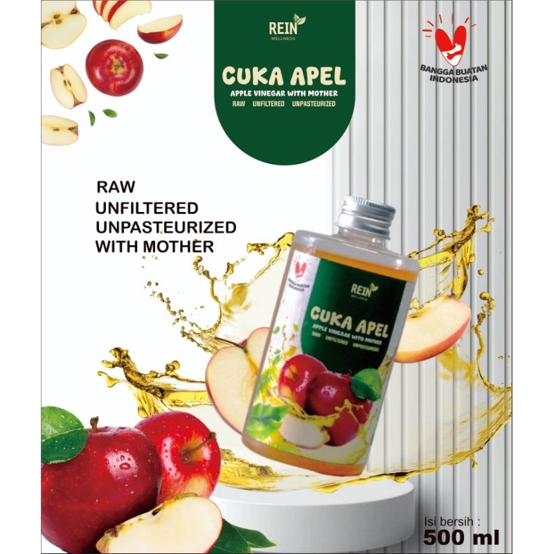 

Rein Cuka Apel With Mother 500 ML