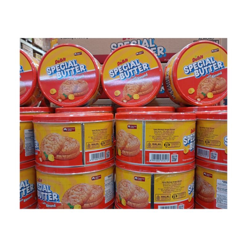 

DELBIS SPECIAL BUTTER WITH ALMOND 155GR ISI 3 TOPLES