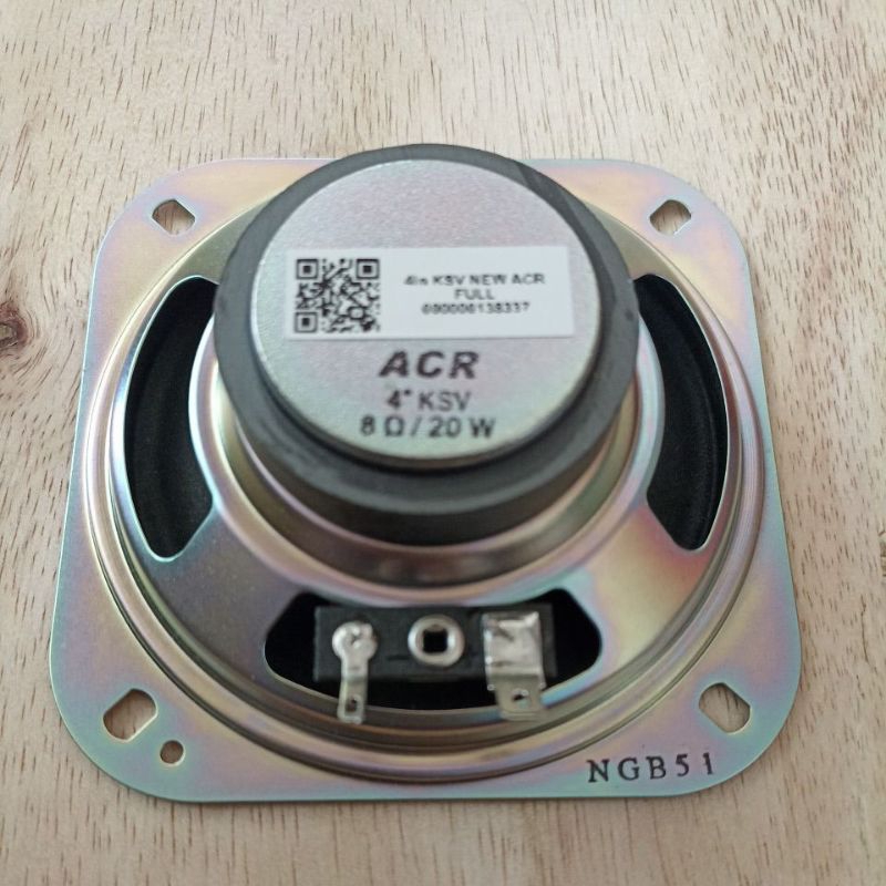 Speaker 4 inch full range KSV NEW speaker ACR 4" 8 ohm 20 watt
