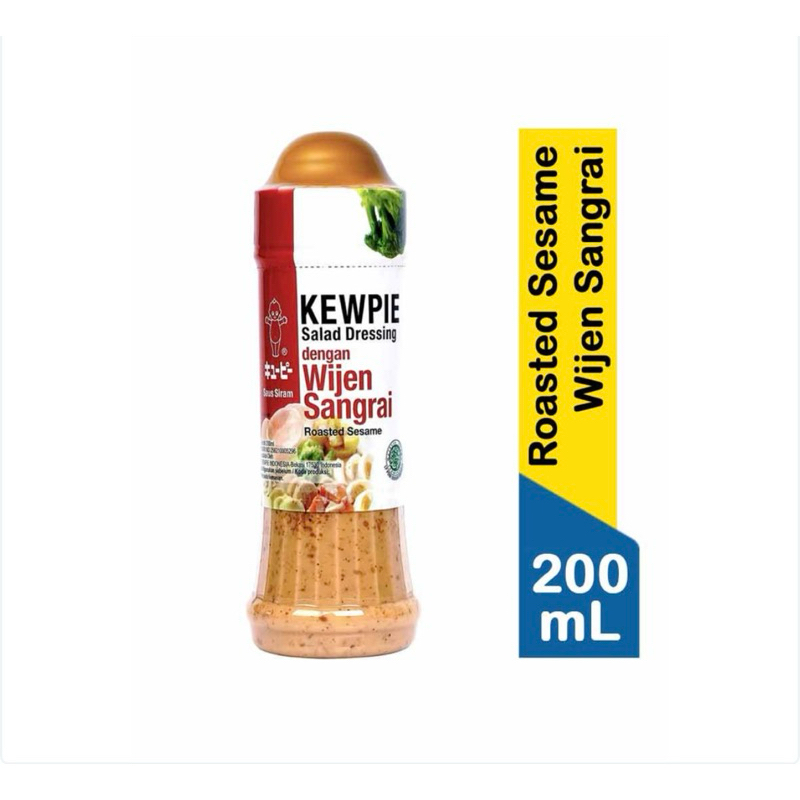 

Kewpie roasted sesame wijen sangrai 200ml