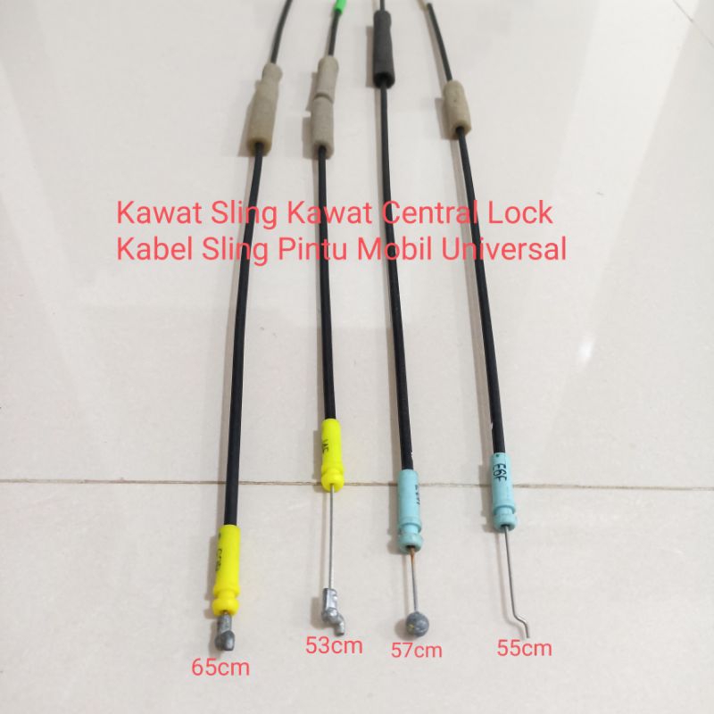 Kawat Sling Kawat Central Lock Kabel Sling Pintu Mobil Universal