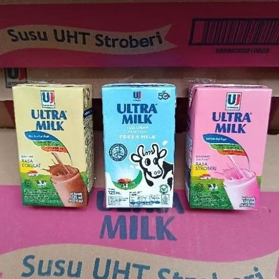 

SUSU ULTRA MINI 125ml ISI 40 / SUSU UHT ULTRA / SUSU ULTRA