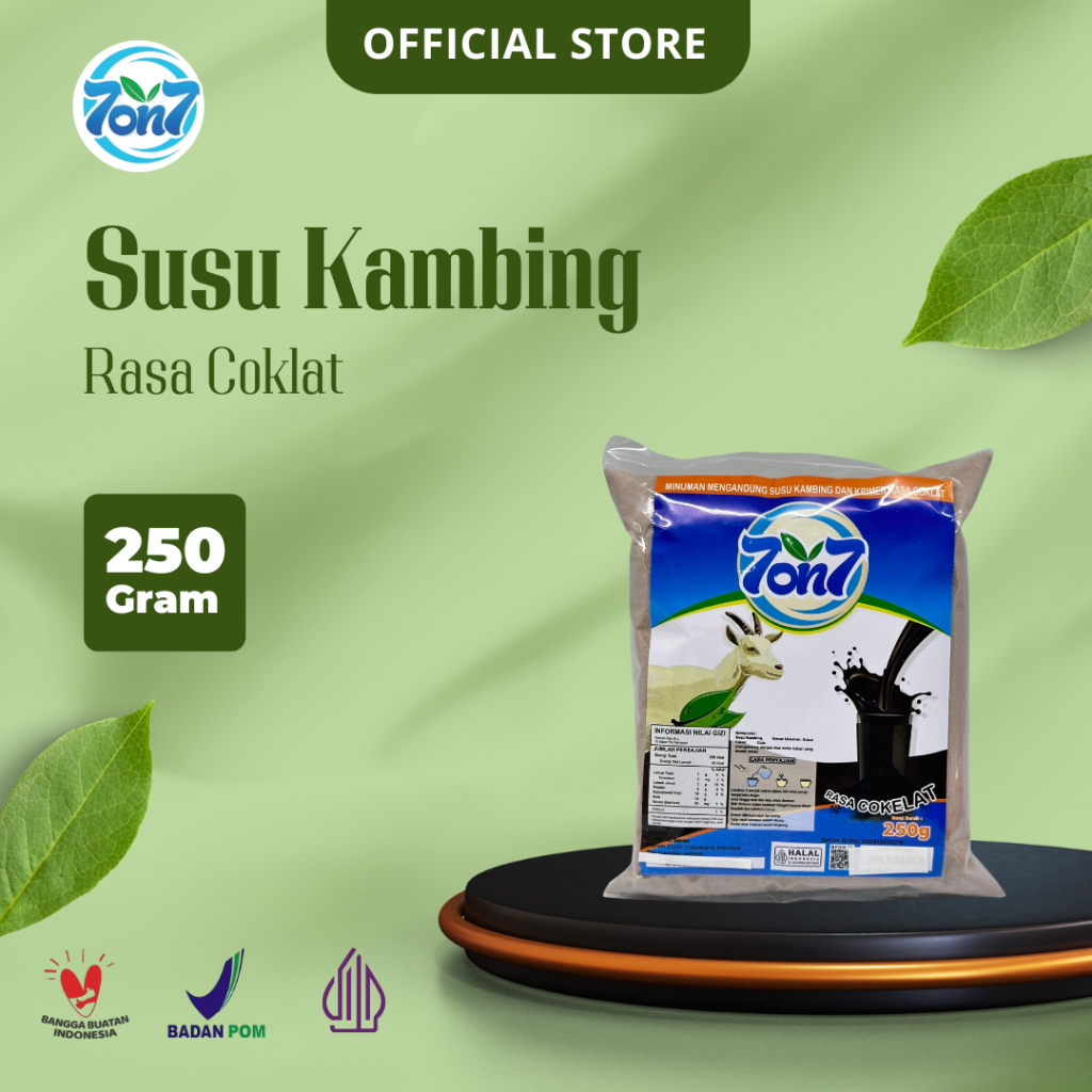 

Susu Kambing Rasa Coklat 250gr