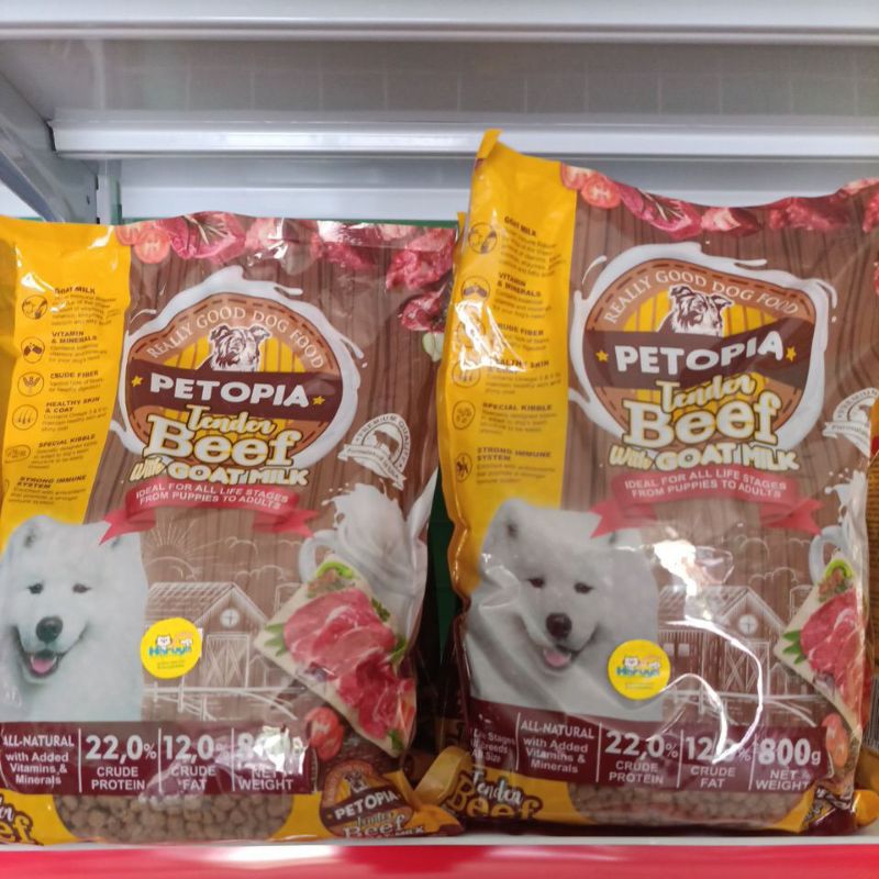 HARUYA - Petopia Tender Beef Goat Milk 800G