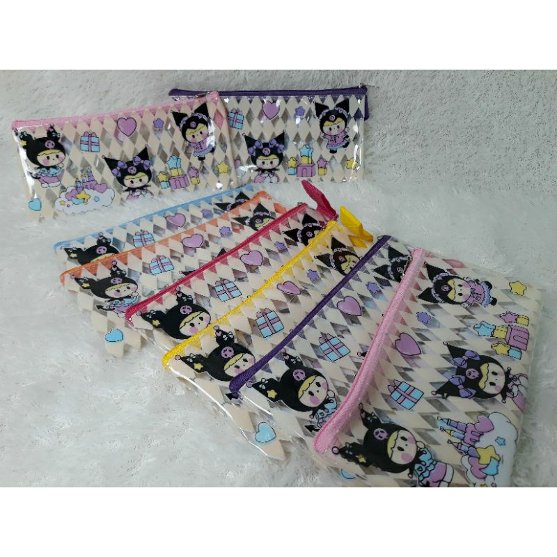 

VANILLA DOMPET TEMPAT PENSIL (12 PCS/1LUSIN)MIX WARNA
