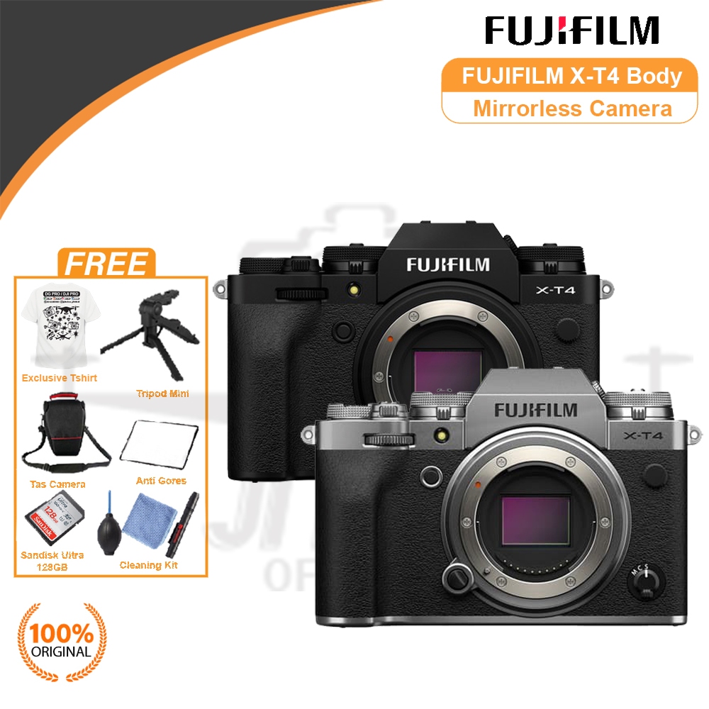 Fujifilm Fuji XT4 XT-4 Body Only Original BO X-T4 Camera Mirrorless