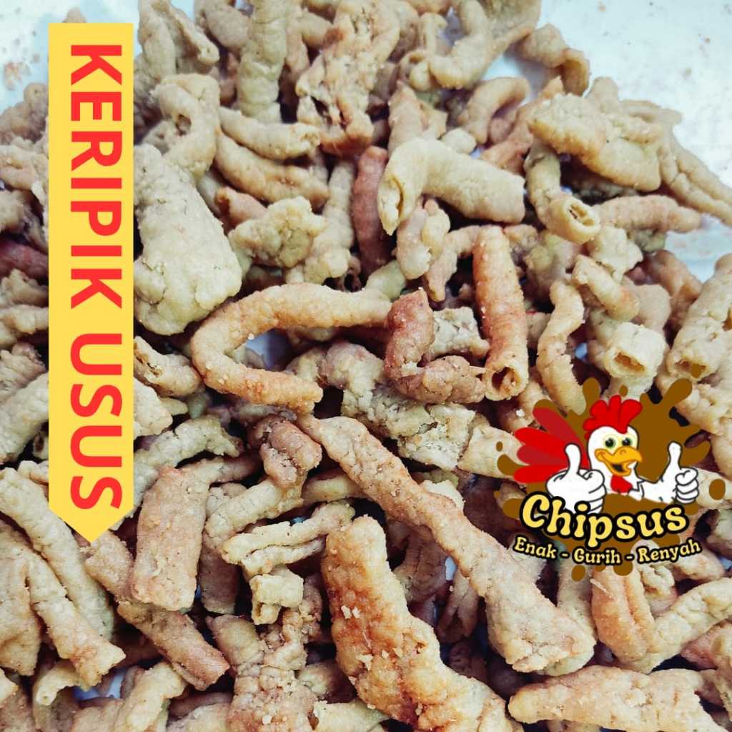 

Usus Keripik Ayam Crispy 1/2 KG Gurih Premium Original