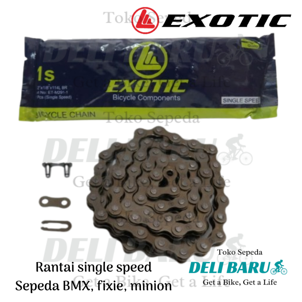 Exotic Rantai single speed sepeda BMX fixie minion